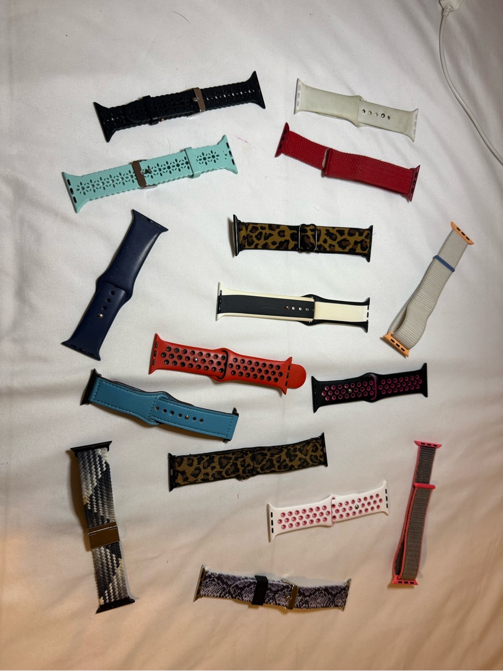 Assorted Apple Watch Bands - Multi Color Mix